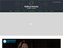 Tablet Screenshot of kathrynamenta.com